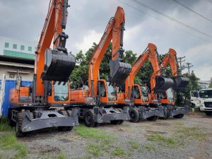 thủ tục nhập khẩu máy xúc