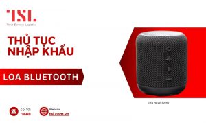 thủ tục nhập khẩu loa bluetooth