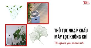 Nhập khẩu máy lọc không khí từ Trung Quốc