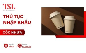 Thủ tục nhập khẩu cốc nhựa đúng quy định hiện nay