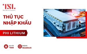 Thủ tục nhập khẩu pin lithium mới nhất 2025