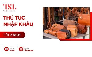 Thủ tục nhập khẩu túi xách chính xác mới nhất 2026